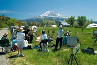 Weekend workshop in beautiful Mt. Shasta